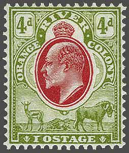 Lot 6259 - brit. colonies Orange Freestate -  Corinphila Auction AG Day 3 - Great Britain, British Colonies, Pre-Union South Africa - the Besançon Collection (Part Ii)