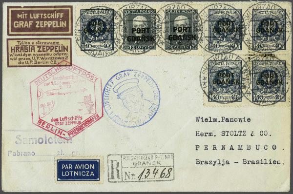 Lot 5121 - europe Poland - Corinphila Auction AG Day 4- Europe & Overseas, Zeppelin-Mail, Die Sammlung Erivan (Part I), Schweiz & Liechtenstein Lot 5121 - europe Poland - Corinphila Auction AG Day 4- Europe & Overseas, Zeppelin-Mail, Die Sammlung Erivan (Part I), Schweiz & Liechtenstein