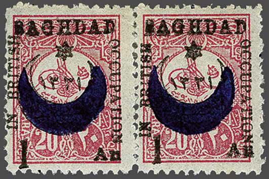 Lot 2235 - brit. colonies Brit.Occup. Bagdad - Corinphila Auction AG Day 3 - Great Britain, British Colonies, Pre-Union South Africa - the Besançon Collection (Part Ii) Lot 2235 - brit. colonies Brit.Occup. Bagdad - Corinphila Auction AG Day 3 - Great Britain, British Colonies, Pre-Union South Africa - the Besançon Collection (Part Ii)