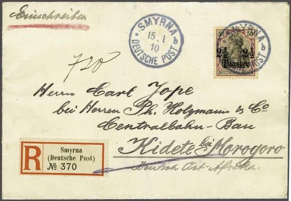 Lot 2398 - germany deutsche auslandspost türkei - Corinphila Auction AG Day 4- Europe & Overseas, Zeppelin-Mail, Die Sammlung Erivan (Part I), Schweiz & Liechtenstein Lot 2398 - germany deutsche auslandspost türkei - Corinphila Auction AG Day 4- Europe & Overseas, Zeppelin-Mail, Die Sammlung Erivan (Part I), Schweiz & Liechtenstein