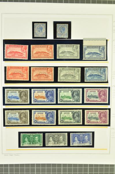Lot 2141 - brit. colonies Gibraltar - Corinphila Auction AG Day 3 - Great Britain, British Colonies, Pre-Union South Africa - the Besançon Collection (Part Ii) Lot 2141 - brit. colonies Gibraltar - Corinphila Auction AG Day 3 - Great Britain, British Colonies, Pre-Union South Africa - the Besançon Collection (Part Ii)