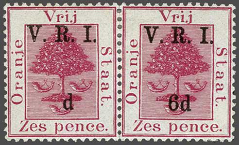 Lot 6232 - brit. colonies Orange Freestate -  Corinphila Auction AG Day 3 - Great Britain, British Colonies, Pre-Union South Africa - the Besançon Collection (Part Ii)