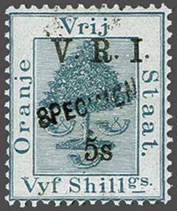 Lot 6247 - brit. colonies Orange Freestate -  Corinphila Auction AG Day 3 - Great Britain, British Colonies, Pre-Union South Africa - the Besançon Collection (Part Ii)