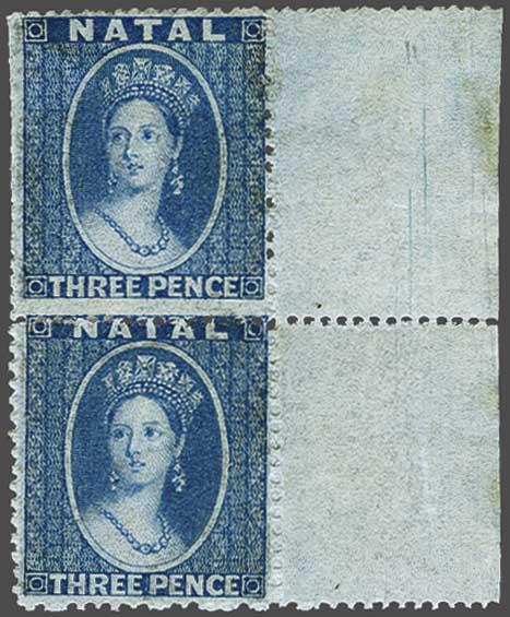 Lot 6101 - brit. colonies natal -  Corinphila Auction AG Day 3 - Great Britain, British Colonies, Pre-Union South Africa - the Besançon Collection (Part Ii)