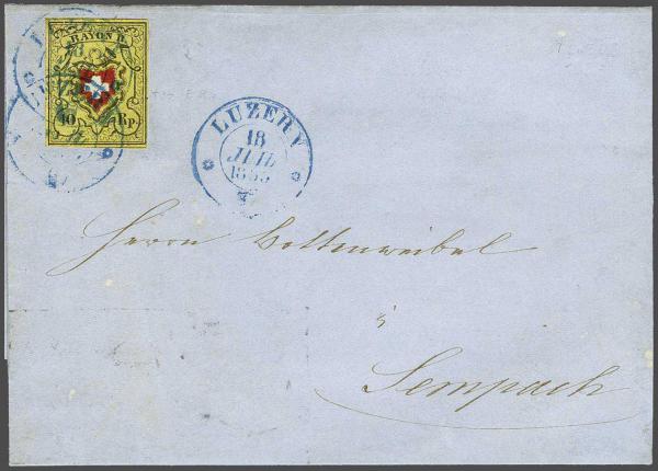 Lot 7380 - Switzerland rayon ii - Corinphila Auction AG Day 5- Schweiz - Die Sammlung Erivan (Teil 1), Die Sammlung Jack Luder (Teil 5), Schweiz & Liechtenstein Lot 7380 - Switzerland rayon ii - Corinphila Auction AG Day 5- Schweiz - Die Sammlung Erivan (Teil 1), Die Sammlung Jack Luder (Teil 5), Schweiz & Liechtenstein