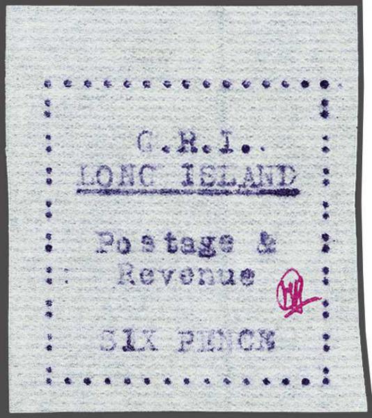 Lot 2294 - brit. colonies long island -  Corinphila Auction AG Day 3 - Great Britain, British Colonies, Pre-Union South Africa - the Besançon Collection (Part Ii)