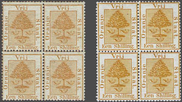 Lot 6201 - brit. colonies Orange Freestate - Corinphila Auction AG Day 3 - Great Britain, British Colonies, Pre-Union South Africa - the Besançon Collection (Part Ii) Lot 6201 - brit. colonies Orange Freestate - Corinphila Auction AG Day 3 - Great Britain, British Colonies, Pre-Union South Africa - the Besançon Collection (Part Ii)