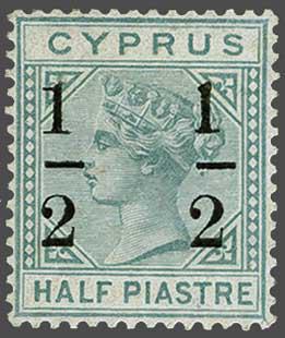 Lot 1920 - brit. colonies Cyprus -  Corinphila Auction AG Day 3 - Great Britain, British Colonies, Pre-Union South Africa - the Besançon Collection (Part Ii)