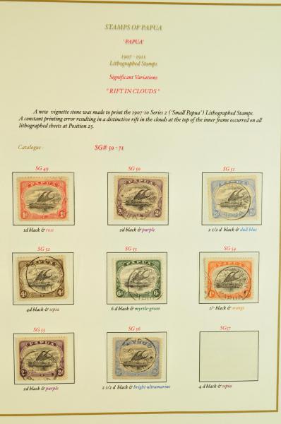 Lot 1856 - brit. colonies papua new guinea - Corinphila Auction AG Day 3 - Great Britain, British Colonies, Pre-Union South Africa - the Besançon Collection (Part Ii) Lot 1856 - brit. colonies papua new guinea - Corinphila Auction AG Day 3 - Great Britain, British Colonies, Pre-Union South Africa - the Besançon Collection (Part Ii)
