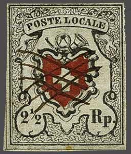 Lot 7317 - Switzerland Federal stamps -  Corinphila Auction AG Day 5- Schweiz - Die Sammlung Erivan (Teil 1), Die Sammlung Jack Luder (Teil 5), Schweiz & Liechtenstein