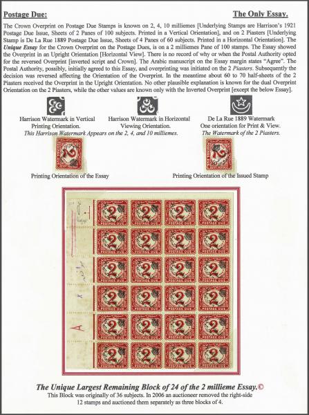 Lot 2013 - brit. colonies egypt kingdom - Corinphila Auction AG Day 3 - Great Britain, British Colonies, Pre-Union South Africa - the Besançon Collection (Part Ii) Lot 2013 - brit. colonies egypt kingdom - Corinphila Auction AG Day 3 - Great Britain, British Colonies, Pre-Union South Africa - the Besançon Collection (Part Ii)