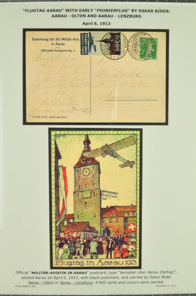 Lot 8372 - Switzerland airmail -  Corinphila Auction AG Day 4- Europe & Overseas, Zeppelin-Mail, Die Sammlung Erivan (Part I), Schweiz & Liechtenstein