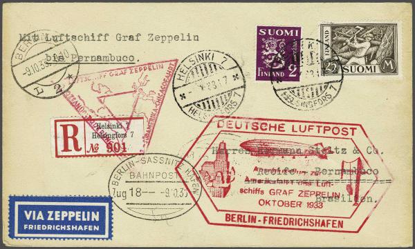 Lot 5123 - europe finland - Corinphila Auction AG Day 4- Europe & Overseas, Zeppelin-Mail, Die Sammlung Erivan (Part I), Schweiz & Liechtenstein Lot 5123 - europe finland - Corinphila Auction AG Day 4- Europe & Overseas, Zeppelin-Mail, Die Sammlung Erivan (Part I), Schweiz & Liechtenstein