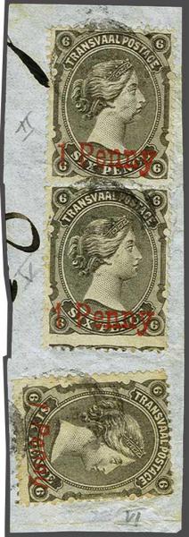 Lot 6404 - brit. colonies transvaal -  Corinphila Auction AG Day 3 - Great Britain, British Colonies, Pre-Union South Africa - the Besançon Collection (Part Ii)