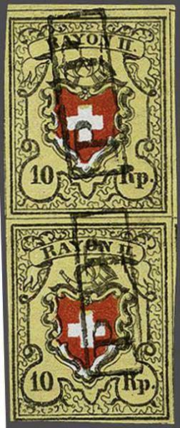 Lot 7144 - Switzerland rayon ii - Corinphila Auction AG Day 5- Schweiz - Die Sammlung Erivan (Teil 1), Die Sammlung Jack Luder (Teil 5), Schweiz & Liechtenstein Lot 7144 - Switzerland rayon ii - Corinphila Auction AG Day 5- Schweiz - Die Sammlung Erivan (Teil 1), Die Sammlung Jack Luder (Teil 5), Schweiz & Liechtenstein