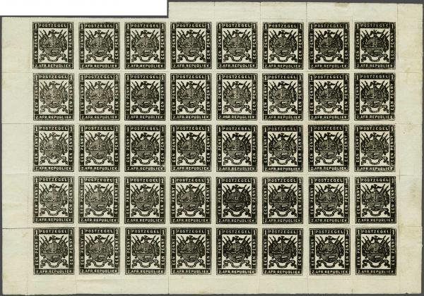 Lot 6303 - brit. colonies transvaal - Corinphila Auction AG Day 3 - Great Britain, British Colonies, Pre-Union South Africa - the Besançon Collection (Part Ii) Lot 6303 - brit. colonies transvaal - Corinphila Auction AG Day 3 - Great Britain, British Colonies, Pre-Union South Africa - the Besançon Collection (Part Ii)