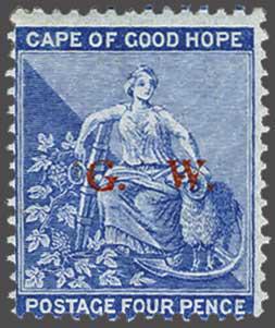 Lot 6064 - brit. colonies griqualand - Corinphila Auction AG Day 3 - Great Britain, British Colonies, Pre-Union South Africa - the Besançon Collection (Part Ii) Lot 6064 - brit. colonies griqualand - Corinphila Auction AG Day 3 - Great Britain, British Colonies, Pre-Union South Africa - the Besançon Collection (Part Ii)
