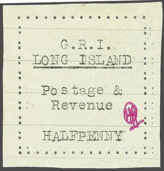 Lot 2280 - brit. colonies long island - Corinphila Auction AG Day 3 - Great Britain, British Colonies, Pre-Union South Africa - the Besançon Collection (Part Ii) Lot 2280 - brit. colonies long island - Corinphila Auction AG Day 3 - Great Britain, British Colonies, Pre-Union South Africa - the Besançon Collection (Part Ii)
