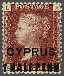 Lot 1888 - brit. colonies Cyprus - Corinphila Auction AG Day 3 - Great Britain, British Colonies, Pre-Union South Africa - the Besançon Collection (Part Ii) Lot 1888 - brit. colonies Cyprus - Corinphila Auction AG Day 3 - Great Britain, British Colonies, Pre-Union South Africa - the Besançon Collection (Part Ii)
