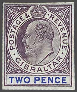 Lot 2107 - brit. colonies Gibraltar -  Corinphila Auction AG Day 3 - Great Britain, British Colonies, Pre-Union South Africa - the Besançon Collection (Part Ii)