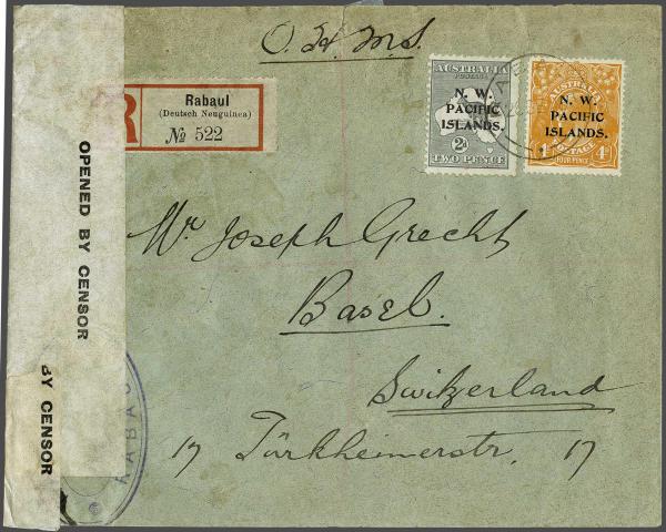 Lot 1798 - brit. colonies new guinea -  Corinphila Auction AG Day 3 - Great Britain, British Colonies, Pre-Union South Africa - the Besançon Collection (Part Ii)