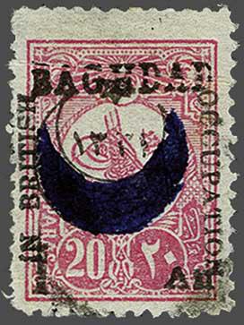 Lot 2237 - brit. colonies Brit.Occup. Bagdad - Corinphila Auction AG Day 3 - Great Britain, British Colonies, Pre-Union South Africa - the Besançon Collection (Part Ii) Lot 2237 - brit. colonies Brit.Occup. Bagdad - Corinphila Auction AG Day 3 - Great Britain, British Colonies, Pre-Union South Africa - the Besançon Collection (Part Ii)