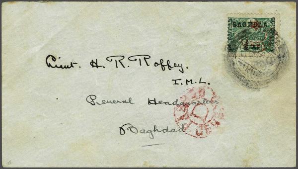 Lot 2204 - brit. colonies Brit.Occup. Bagdad - Corinphila Auction AG Day 3 - Great Britain, British Colonies, Pre-Union South Africa - the Besançon Collection (Part Ii) Lot 2204 - brit. colonies Brit.Occup. Bagdad - Corinphila Auction AG Day 3 - Great Britain, British Colonies, Pre-Union South Africa - the Besançon Collection (Part Ii)