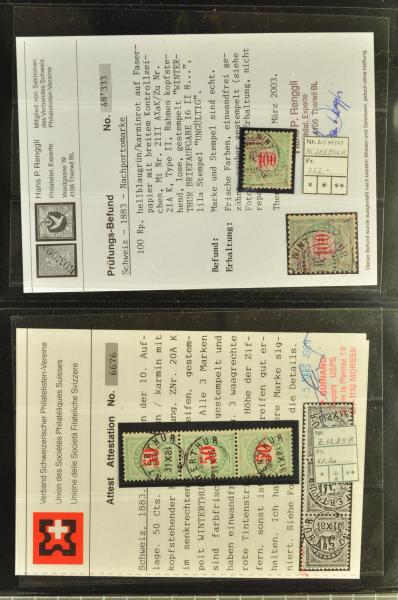 Lot 8144 - Switzerland Switzerland -  Corinphila Auction AG Day 4- Europe & Overseas, Zeppelin-Mail, Die Sammlung Erivan (Part I), Schweiz & Liechtenstein