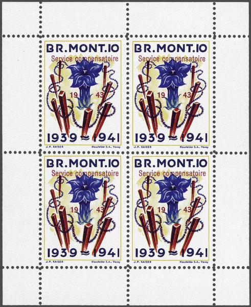 Lot 8192 - Switzerland soldier stamps -  Corinphila Auction AG Day 4- Europe & Overseas, Zeppelin-Mail, Die Sammlung Erivan (Part I), Schweiz & Liechtenstein