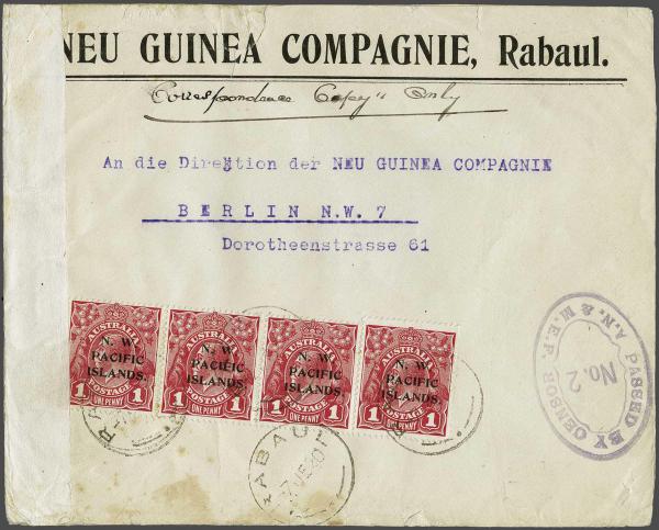 Lot 1803 - brit. colonies new guinea -  Corinphila Auction AG Day 3 - Great Britain, British Colonies, Pre-Union South Africa - the Besançon Collection (Part Ii)