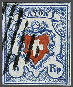 Lot 7397 - Switzerland rayon i light blue - Corinphila Auction AG Day 5- Schweiz - Die Sammlung Erivan (Teil 1), Die Sammlung Jack Luder (Teil 5), Schweiz & Liechtenstein Lot 7397 - Switzerland rayon i light blue - Corinphila Auction AG Day 5- Schweiz - Die Sammlung Erivan (Teil 1), Die Sammlung Jack Luder (Teil 5), Schweiz & Liechtenstein