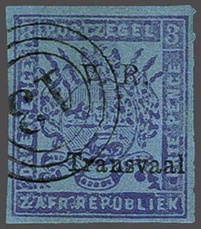 Lot 6409 - brit. colonies transvaal -  Corinphila Auction AG Day 3 - Great Britain, British Colonies, Pre-Union South Africa - the Besançon Collection (Part Ii)