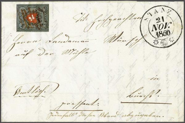 Lot 7343 - Switzerland Rayon I darkblue -  Corinphila Auction AG Day 5- Schweiz - Die Sammlung Erivan (Teil 1), Die Sammlung Jack Luder (Teil 5), Schweiz & Liechtenstein