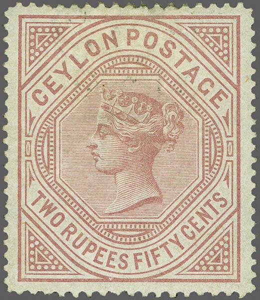 Lot 6185 - brit. colonies Ceylon -  Corinphila Auction AG Corinphila Auction 291-297 Day 1