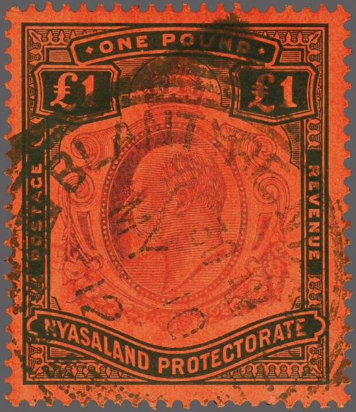 Lot 6510 - brit. colonies Nyassaland British Central Africa - Corinphila Auction AG Corinphila Auction 291-297 Day 1 Lot 6510 - brit. colonies Nyassaland British Central Africa - Corinphila Auction AG Corinphila Auction 291-297 Day 1