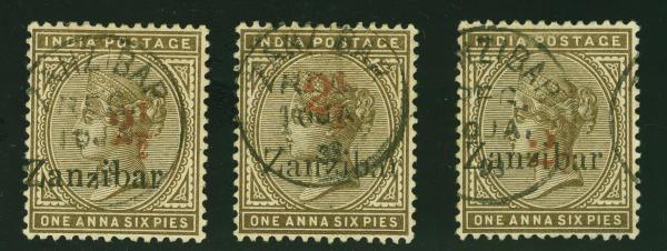 Lot 6640 - brit. colonies sansibar - Corinphila Auction AG Corinphila Auction 291-297 Day 1 Lot 6640 - brit. colonies sansibar - Corinphila Auction AG Corinphila Auction 291-297 Day 1