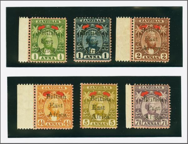 Lot 6426 - brit. colonies british east africa - Corinphila Auction AG Corinphila Auction 291-297 Day 1 Lot 6426 - brit. colonies british east africa - Corinphila Auction AG Corinphila Auction 291-297 Day 1