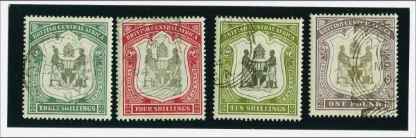 Lot 6474 - brit. colonies Nyassaland British Central Africa -  Corinphila Auction AG Corinphila Auction 291-297 Day 1