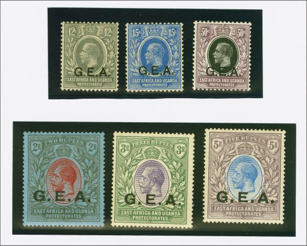 Lot 6591 - brit. colonies tanganyika -  Corinphila Auction AG Corinphila Auction 291-297 Day 1