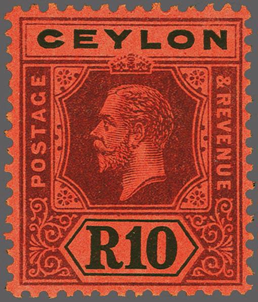 Lot 6241 - brit. colonies Ceylon - Corinphila Auction AG Corinphila Auction 291-297 Day 1 Lot 6241 - brit. colonies Ceylon - Corinphila Auction AG Corinphila Auction 291-297 Day 1