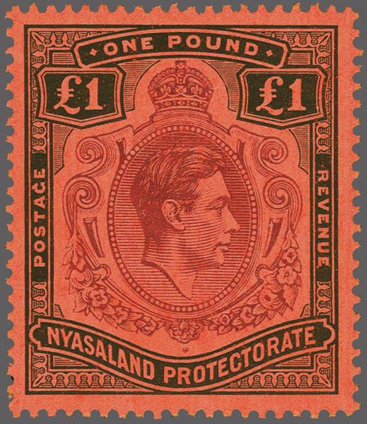 Lot 6537 - brit. colonies Nyassaland British Central Africa - Corinphila Auction AG Corinphila Auction 291-297 Day 1 Lot 6537 - brit. colonies Nyassaland British Central Africa - Corinphila Auction AG Corinphila Auction 291-297 Day 1