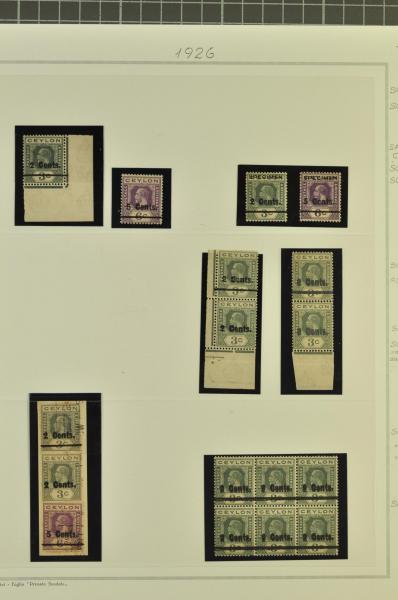 Lot 6267 - brit. colonies Ceylon -  Corinphila Auction AG Corinphila Auction 291-297 Day 1