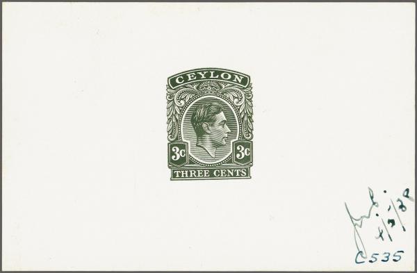 Lot 6278 - brit. colonies Ceylon - Corinphila Auction AG Corinphila Auction 291-297 Day 1 Lot 6278 - brit. colonies Ceylon - Corinphila Auction AG Corinphila Auction 291-297 Day 1