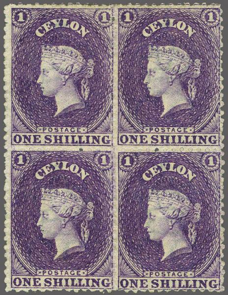Lot 6169 - brit. colonies Ceylon -  Corinphila Auction AG Corinphila Auction 291-297 Day 1