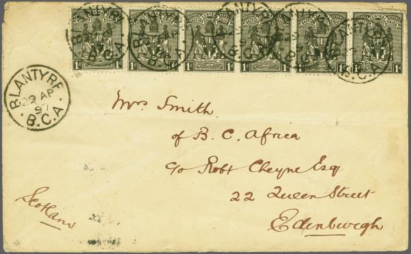 Lot 6457 - brit. colonies Nyassaland British Central Africa - Corinphila Auction AG Corinphila Auction 291-297 Day 1 Lot 6457 - brit. colonies Nyassaland British Central Africa - Corinphila Auction AG Corinphila Auction 291-297 Day 1