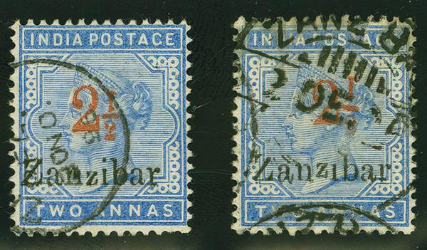 Lot 6631 - brit. colonies sansibar - Corinphila Auction AG Corinphila Auction 291-297 Day 1 Lot 6631 - brit. colonies sansibar - Corinphila Auction AG Corinphila Auction 291-297 Day 1