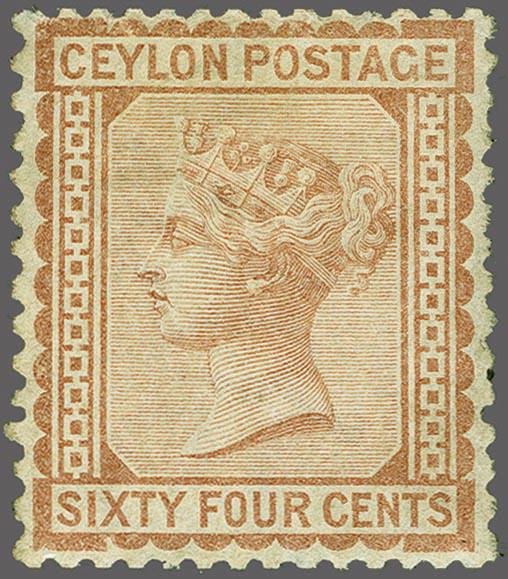 Lot 6186 - brit. colonies Ceylon -  Corinphila Auction AG Corinphila Auction 291-297 Day 1
