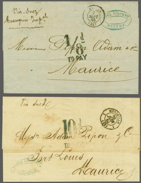 Lot 207 - brit. colonies Mauritius - Corinphila Auction AG Corinphila Auction 291-297 Day 1 Lot 207 - brit. colonies Mauritius - Corinphila Auction AG Corinphila Auction 291-297 Day 1