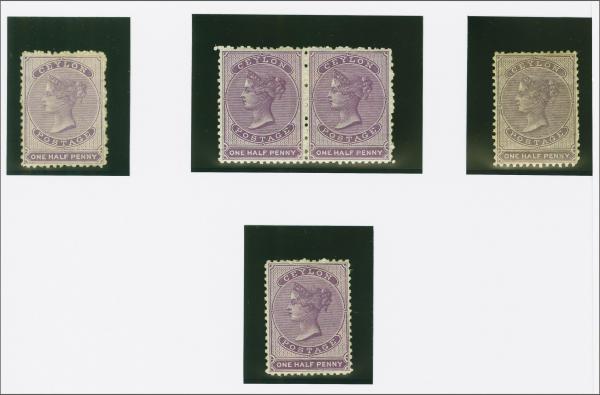 Lot 6112 - brit. colonies Ceylon - Corinphila Auction AG Corinphila Auction 291-297 Day 1 Lot 6112 - brit. colonies Ceylon - Corinphila Auction AG Corinphila Auction 291-297 Day 1