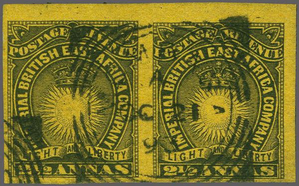 Lot 6314 - brit. colonies british east africa - Corinphila Auction AG Corinphila Auction 291-297 Day 1 Lot 6314 - brit. colonies british east africa - Corinphila Auction AG Corinphila Auction 291-297 Day 1